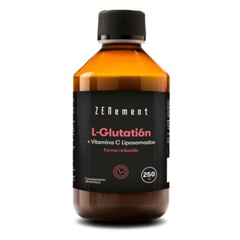 L-glutatión + Vitamina C Liposomados Zenement, 250 Ml