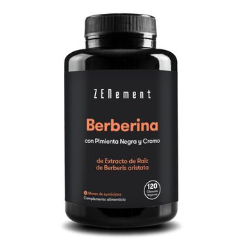 Berberina 500 Mg Zenement, 120 Comprimidos