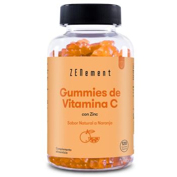 Gummies Vitamina C, Con Zinc Zenement 120 Gummies