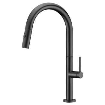 Grifo de cocina monomando con osmosis negro mate Capri Imex GOS002/NG -  MARCA MICE / IMEX