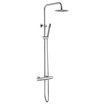 Columna De Bañera Y Ducha Termostática Cromada Line Imex Btd038-b - Mice / Imex