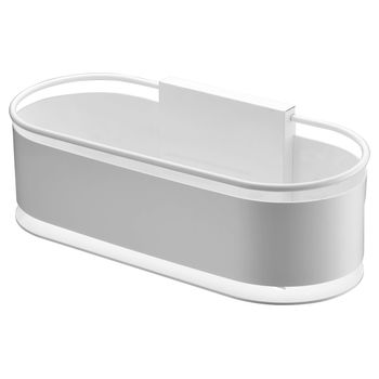 Jabonera Frontal Anga Blanco Mate - Adn008/bl  - Marca Mice / Imex