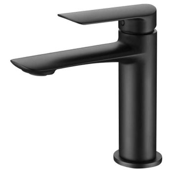 Grifo lavabo caño alto negro mate FIYI imex BDF016-3NG