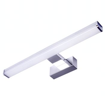 Aplique Led Para Baño, Espejos. 8w,aluminio, Luz Neutra 4000k. 40cm Ip44, Acabado Cromado