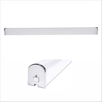 Aplique Led Para Baño, Espejos. 20w, Aluminio, Luz Neutra 4000k. 90cm Ip44, Acabado Cromado