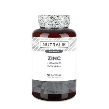 Zinc + Vitamin B6 120 Caps Nutralie