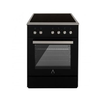 Alpha  Cocina Electrica Vulcano Zeus-60 Cristal, Horno 7 Funciones, Cristal Extraíble, **alta Gama**