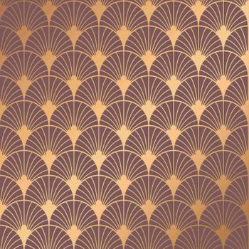 Tejido Autoadhesivo Para Pared Golden And Purple Leaf 65x300 Cm