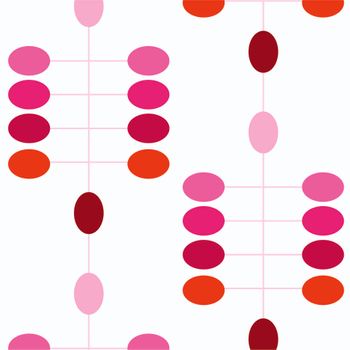 Tejido Autoadhesivo Para Pared Dot Plot Rosa 65x300 Cm