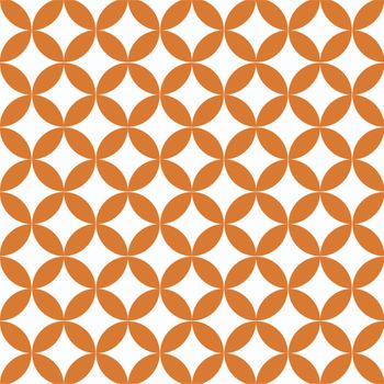 Tejido Autoadhesivo Para Pared Azulejos Naranja 65x300 Cm
