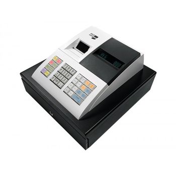 Registradora Ecr Sampos Er-057 S Blanca 14 Departamentos Display Vfd Antireflejos Conforme