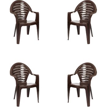 Conjunto de mesa y sillas de exterior Dream Choco