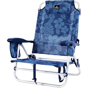 Silla Plegable Camping Con Posavasos Y Respaldo Transpirable Aktive con  Ofertas en Carrefour