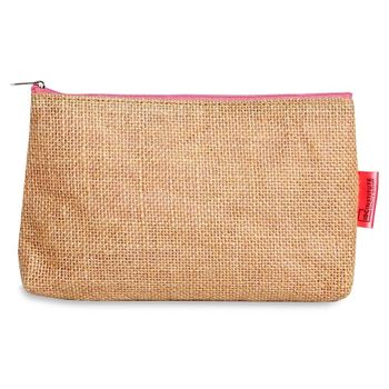 Eco Natural Fiber Toiletry Bag 22×3×13cm