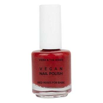 Esmalte De Uñas Vegan Nail Polish Vera & The Birds Red Roses For Babe (14 Ml)