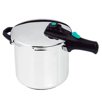 Jata OSR8 - Olla a Presión Super Rápida 8 litros, Acero Inoxidable, Apta  para todas Cocinas Incluida Inducción, Diámetro 22 cm : : Hogar y  cocina