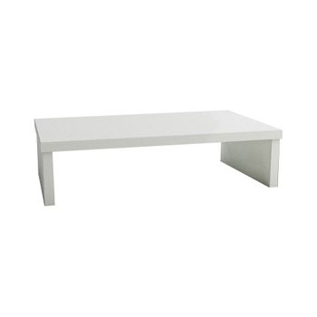 Soporte Monitor Madera Fsc® Henor Basic 42 X 26.5 X 12 Cm  - Blanco