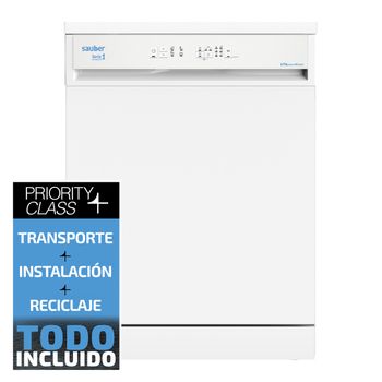 Lavavajillas 45 Cm Sauber Serie 1-dw453w V E 10 Cubiertos Blanco con  Ofertas en Carrefour