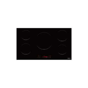 Conjunto Vitrocerámica de Inducción + Horno KROMSLINE KVI-3FI-B3 +  KHI-305-D-G INOX