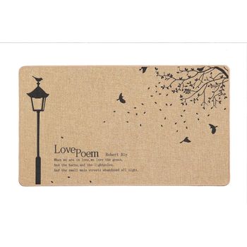 Alfombra Pvc Verona Love Poem 40x70cm