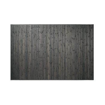 Alfombra Bambú Pvc Y Antideslizante 60x90cm Darkgrey