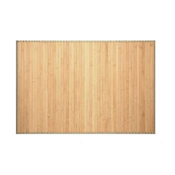 Alfombra Bambu Cuadros Marron 200x300 Cm. con Ofertas en Carrefour