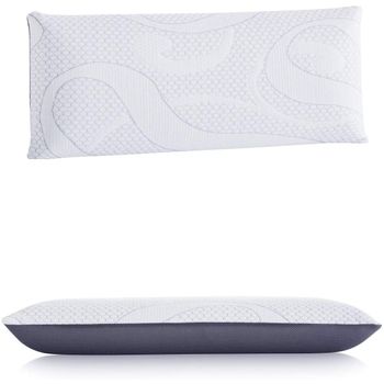 Almohada viscoelástica doble funda antiácaros 60x35cm Essential