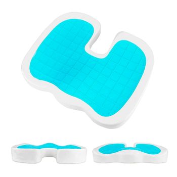 Almohada De Viaje Viscoelástica Espuma De Gel Tejido Transpirable Reposo  Cómodo Y Confortable Ideal Para Viajar En Tren, Avión con Ofertas en  Carrefour