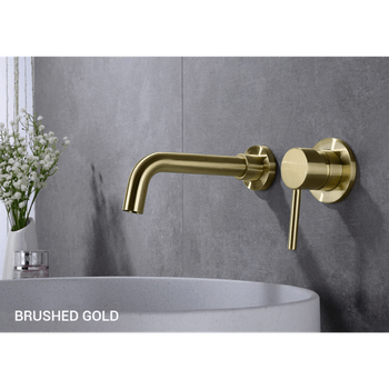 Grifo lavabo monomando PICO dorado con válvula de desagüe – Entorno Baño