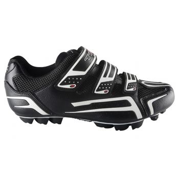 Zapatilla Mtb Negro 3 Velcros Talla 37