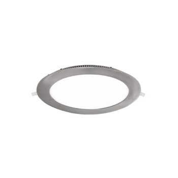 Downlight Led Redondo 18w Niquel Cct