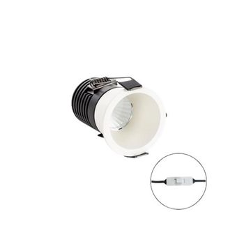 Spot Light 3w Led Cob Cct 3000/4000/5700ºk Blanco