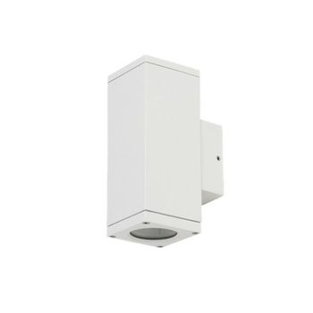 Aplique Exterior Prisma Gu10 Blanco