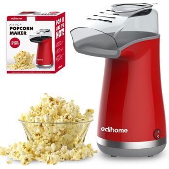 Máquina de Hacer Palomitas Fun&Taste P'Corn Easy con 1200 W, Tazón