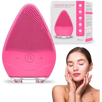 Limpiador Vibrador Silicona Para Limpieza Facial (rosa)