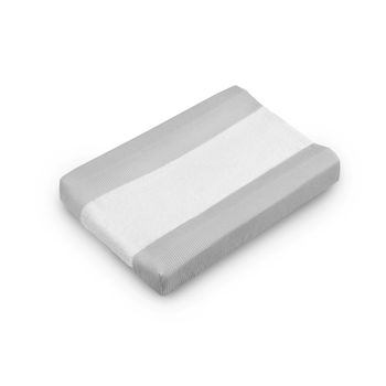 Funda Cambiador Bebé 50x80 De Rizo Blanco Absorbente - Eucaliptus