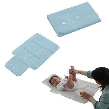 Cambiador Bebe Impermeable Con Sistema Anticaídas Safelock (50x70). Válido  Para Cómoda Hemnes, Malm Y Cambiador Sniglar (pirates Blue) con Ofertas en  Carrefour