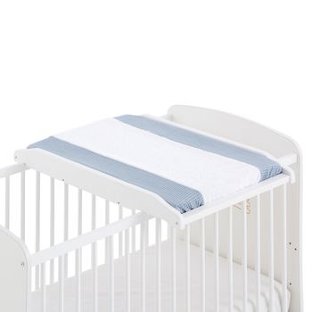 Cambiador Bebe Impermeable Con Sistema Anticaídas Safelock (50x70). Válido  Para Cómoda Hemnes, Malm Y Cambiador Sniglar (pirates Blue) con Ofertas en  Carrefour