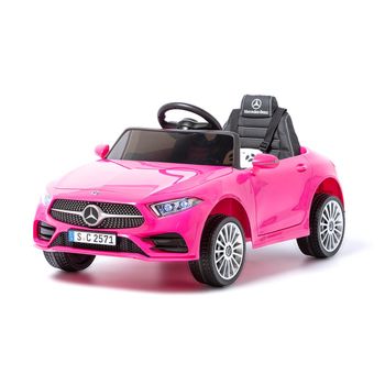 Homcom Coche Eléctrico Para Niños Mercedes-benz Eqa 12v 111,5x69x52,5 Cm  Rojo