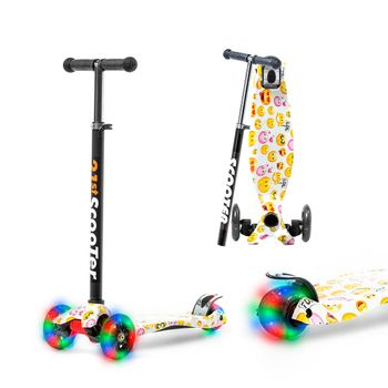 Patinete De 3 Ruedas Ataa Flash Amarillo - Juegos Y Juguetes Infantiles Para Niños Al Aire Libre