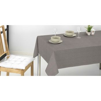 Mantel Hule Muletón Protector Mesa Por Metros - Pvc Eco Grabado 6801121  100x140 Cm blanco Grabado Fino Pvc exma con Ofertas en Carrefour