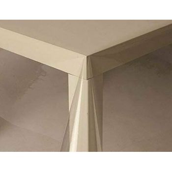 Mantel Antimanchas Hule Muleton Rectangular 140 X 250 Cm Beige - Neoferr..  con Ofertas en Carrefour