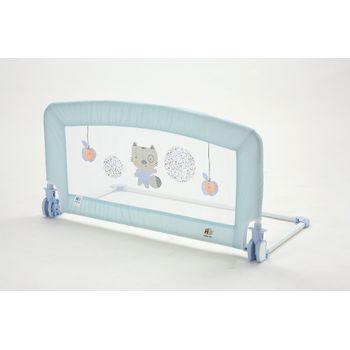 Barrera De Cama 90 Drop Baby Azul Happy Steps