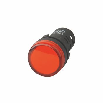 Indicador Led Rojo Para Montaje En Panel 22mm De Diámetro