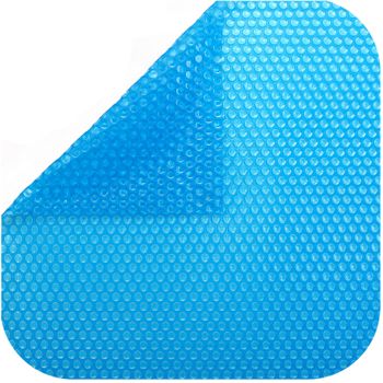 Cobertor Solar De Burbuja Eco 400 Azul Para Piscina (7 X 3 M.)