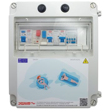 Cuadro Eléctrico Bomba 0.5cv Transformador 100 W/ac | Contactor Clorador