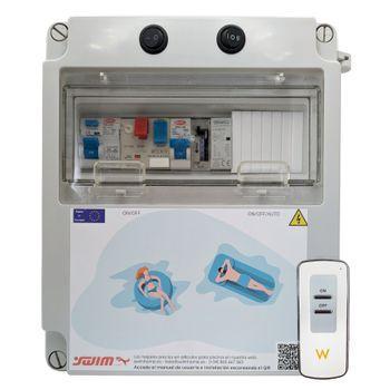 Cuadro Eléctrico 300w Ac Contactor Motor Y Control On/off (1cv)