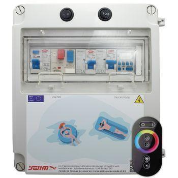 Cuadro Eléctrico Piscina 0.5cv | Transformador 60w | Contactor Mando