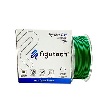 Filamento 3d Pla Figutech One 250g Color Verde 1.75mm