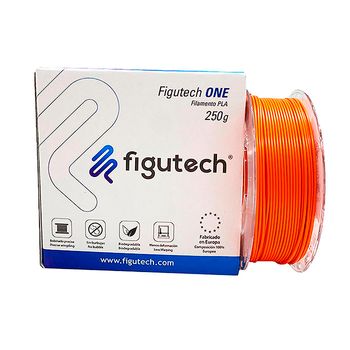 Filamento 3d Pla Figutech One 250g Color Naranja 1.75mm